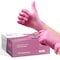 Fifthpulse FMN1000, Disposable Gloves, 3 mil Palm, Vinyl, Powder-Free, S, 50 PK, Pink FP-V-50-S-PNK - alternate 1